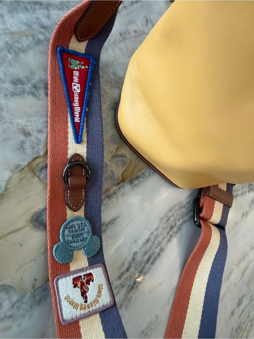 Coach x Disney Duffle 13 with patches 50th anniversary leather bag NWOT